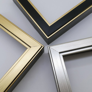 3060 Series PS Line <b>Frame</b> Wood Trim Minimalist Design for Photo Calligraphy Mirror Indoor Use Durable - Product Image 1