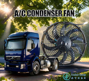 Ventilador de Condensador de Aire Acondicionado Electrónico para Motor de Automóvil sin Marco AC.117.549.01 para VW Gol Saveiro G5 08 - Product Image 2