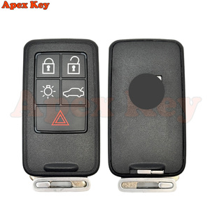 Coque de clé de voiture à 5 boutons en gros pour Volvo XC70 V70 V60 XC60 S80 S60 2014 2015 2016 2017 - Product Image 3