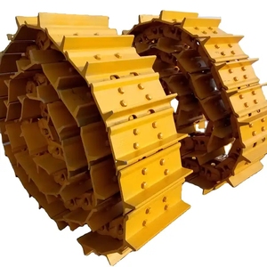 Chaîne de chenilles de qualité industrielle, maillon de chenille en acier hautement résistant à l'usure pour grande excavatrice et bulldozer - Product Image 1