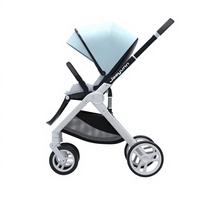 Poussette bébé pliable légère très vendue, système de voyage portable à pliage en un clic, convient aux bébés de 0 à 36 mois.