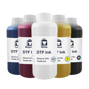 Encre DTF à base d'eau blanche sans sédiments Supreme Nano pour l'impression numérique L800/XP600/I3200/1600, transfert de film PET, pigment blanc - Product Image 1