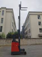 Chariot élévateur électrique à bras télescopique de haute qualité, petit et grand modèle, 1,5 tonne, 2 tonnes, 2,5 tonnes, direct usine, gerbeur pour entrepôt à allées étroites