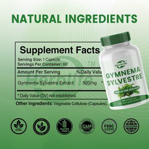 ओम गंध गर्म बिक्री हर्बल पूरक जिमनामा सीवेस्ट्रे अर्क कैप्सूल - Product Image 3