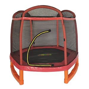 Trampolín <span class=keywords><strong>Saltarin</strong></span> de Primera Calidad para Exteriores con Red de Protección, Construcción de PVC y Polipropileno para Niños y Niñas - Product Image 1