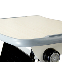 Ensemble bureau et chaise pour étudiant, avec hauteur réglable et design ergonomique pour un confort à domicile