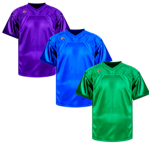 Anpassbares Blanko-Fußballtrikot Hip-Hop-Sport-Mesh-Trainingsshirt Sublimations-Uniform in Schwarz-Weiß OEM-Service Verfügbar - Product Image 4