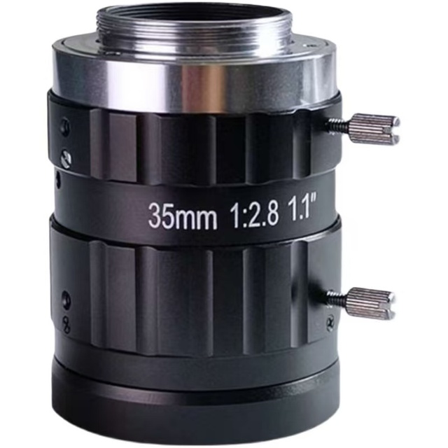 Magic Earth TPL-352820M Manual Focus 35mm F2.8-22 20MP 1.1 Inch Industrial Ultra-low Distortion C Mount Optical Lens