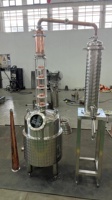 Alambic à colonne électrique en acier inoxydable de 50 L pour la distillation de rhum, de boissons et de whisky