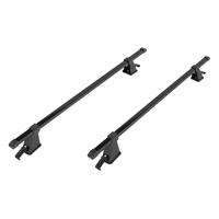 SEMRISE Aluminium-Legierung Querträger 4x4 Dachgepäckträger für SUV mit Hoher Kapazität 150-300kg Universell Passend 120CM