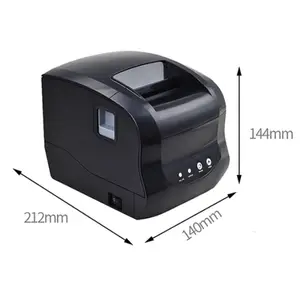 中国xprinter供应商XP-365B oem odm工厂二合一廉价迷你usb bt无线80毫米pos热收据贴纸打印机