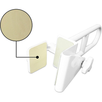 Barres d'appui pour baignoire, fixation innovante, blanches, médicales, réglables, barre de sécurité pour baignoire, poignée de douche pour personnes âgées