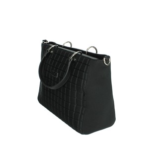 Borsa Casual X10.002 decorazione a catene nere fodera in vera pelle aperta a due cinturini stampa Logo Casual di ultima generazione - Product Image 2