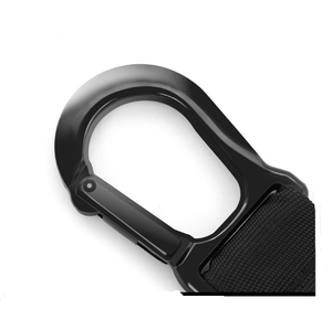 Connecteur de sangle de fitness en zinc de 38 mm de type D, anneau métallique robuste pour l'entraînement en suspension, matériel sportif de haute résistance - Product Image 2