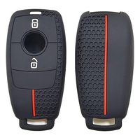Housse de protection pour clé de voiture en silicone pour Mercedes Benz AMG Classe E C S GLC E200 E400 E63 W213 S550 S560 C260 A200