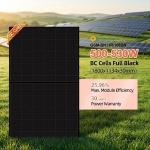 Full Black Solar <strong>Panels</strong> Bc Cell <strong>Colar</strong> <strong>Panel</strong> for Roof Mounting Solar System 500w 510w 520w 530w Solar <strong>Panel</strong> for Home - Product Image 1