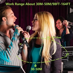 Ra80 chuyên nghiệp không dây Microphone Transmitter & Receiver XLR cắm âm thanh & video phụ kiện hệ thống - Product Image 5