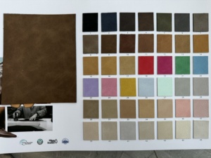 Оптовая продажа с фабрики: Тисненая искусственная кожа ПВХ/ПУ, синтетическая кожа наппа для автомобильных сидений, сумок, ноутбуков, диванов, одежды - Product Image 6