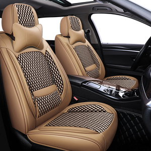 Offre Spéciale 5D Housse de Siège EN CUIR De Voiture Ensemble Complet En Gros D'été Housse de Siège de Voiture Pour <span class=keywords><strong>Toyota</strong></span> Corolla Couverture De Siège De Voiture - Product Image 5