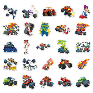 50 Pegatinas de <span class=keywords><strong>Blaze</strong></span> y las Máquinas Monstruo para Niños, para Juguetes, Botellas, Portátiles, Maletas de Viaje, Pegatinas Lindas - Product Image 6