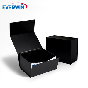 EVERWIN Luxury Folding Gift Box Magnetic Closure FSC Rigid Paperboard Box Recycled Materials Storage Box Premium Packaging <b>Boxes</b> - Product Image 1