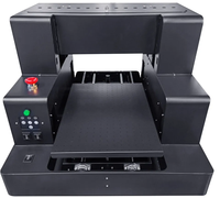 Impresora UV Plana XP600 A4 A3, Impresora de Inyección de Tinta para Carcasas de Teléfono, Cilindros, Madera, Botellas de Vidrio, Impresora UV DTF L805 XP600 con Barniz