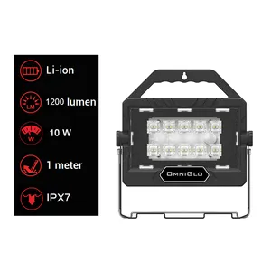 USB recarregável 1200 lumen LED trabalho luz