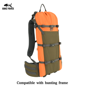 Sac <span class=keywords><strong>de</strong></span> <span class=keywords><strong>chasse</strong></span> GAF Taslon en nylon léger et réutilisable avec cordon <span class=keywords><strong>de</strong></span> serrage pour quartiers <span class=keywords><strong>de</strong></span> viande <span class=keywords><strong>de</strong></span> cerf, orange, ensemble 34L et 70L avec logo personnalisé pour les chasseurs - Product Image 2
