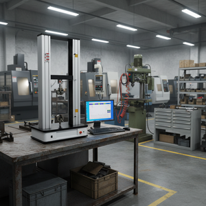 เครื่องทดสอบแรงดึงอเนกประสงค์ SKZ0154 ความจุ 100 กิโลนิวตัน ระบบไฮดรอลิกอัตโนมัติ - Product Image 1