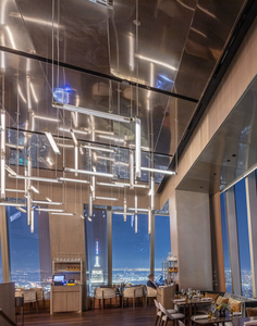 Ecojas Kính Sang Trọng Đèn Chùm Cho Sảnh Khách Sạn Siêu Thị Đám Cưới Khách Sạn Thiết Kế Mới Lớn Pendent Ánh Sáng - Product Image 5