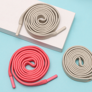 Lacets plats personnalisés en polyester de haute qualité 15 mm avec logo imprimé pour baskets et sweats à capuche - Product Image 4
