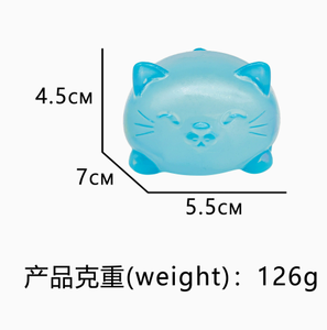 Mini Cute Ne e D0h Cat Maltose Stress Relieving Toy Non stick Slow Rebound Fun Toy for Adults and Students Stress Relieving Tool - Product Image 3