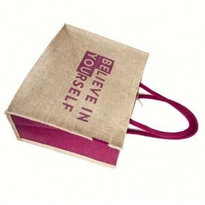 Bolsas de compras Juco impresas personalizadas - Product Image 3