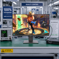 شاشة ألعاب 27 بوصة بتردد 180 هرتز، لوحة IPS سريعة بدقة 2K QHD 2560x1440، تقنية FreeSync وG-Sync، شاشة كمبيوتر للرياضات الإلكترونية