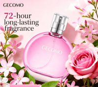 GECOMO No Man's Land Rose Perfume, Parfum Floral Léger Longue Durée, Vaporisateur de Parfum Français