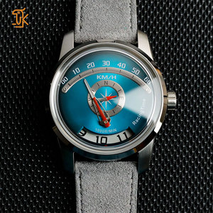 Montre automatique à heures rétrogradées et minutes à <span class=keywords><strong>mouvement</strong></span> SW200 pour hommes, montre-bracelet mécanique de luxe lumineuse, logo personnalisé OEM - Product Image 1