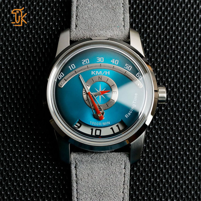 Automatic Wandering Hours Retrograde Minutes Sw200 Movement Watch for Men Luxury Luminous Mechanical Wristwatch OEM Custom Logo