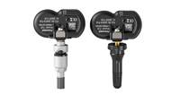 FOXWELL Global Capteur de pression des pneus de voiture 2 en 1 double fréquence 433MHZ et 315Mhz Capteurs TPMS programmables universels pour voiture