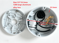 Soporte de Aluminio 1280ZJ para Caja de Conexiones y Caja de Conexiones para CCTV, Compatible con Soporte Hik Dome y Cámara Bullet