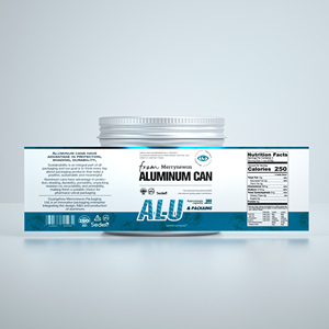 Envase de Aluminio de Grado Farmacéutico para Vitaminas, Frasco de Aluminio Metálico Resistente para Cápsulas y Polvo de Suplementos para la Salud - Product Image 3