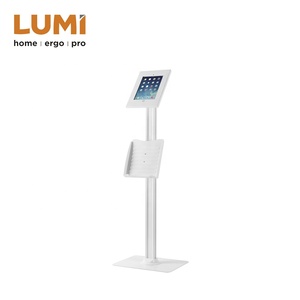<span class=keywords><strong>Support</strong></span> de sol en acier pour kiosque à tablette antivol avec <span class=keywords><strong>support</strong></span> de catalogue pour écran 9.7" - Product Image 5
