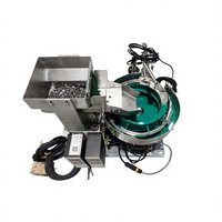 Alimentateur vibrant à godets pour la distribution automatique de pièces, destiné aux lignes de tri de vis, écrous, ressorts, rondelles et clips