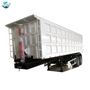 45 Cubic Meter U Shape 70 Ton Tri-axle <strong>Box</strong> Tipper Truck Semi <strong>Trailer</strong> <strong>Used</strong> <strong>for</strong> <strong>Sale</strong> Germany - Product Image 6