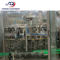 Machine de remplissage à haute capacité 8500 bph contrôlée par PLC pour bouteilles en verre avec bouchon ROPP, bière, soda, vin, prix compétitif, usage industriel