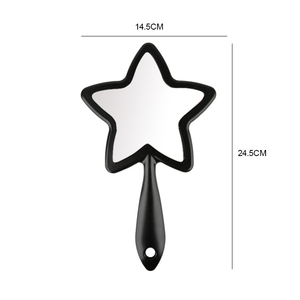 <span class=keywords><strong>Specchio</strong></span> per il Trucco a Forma di Stella con Logo Personalizzato, <span class=keywords><strong>Specchio</strong></span> Cosmetico Portatile in Plastica Pentagonale, <span class=keywords><strong>Specchio</strong></span> da Viaggio per Donne e Ragazze - Product Image 2