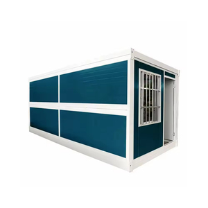 <span class=keywords><strong>Casa</strong></span> Contenedor Prefabricada Plegable, Refugio Móvil Temporal de Almacenamiento y Vivienda, Personalizable de Fábrica - Product Image 1