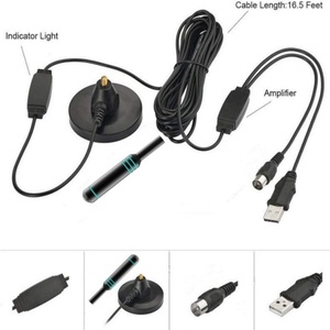 NUEVA Antena <span class=keywords><strong>de</strong></span> <span class=keywords><strong>TV</strong></span> con Ventosa 4k 720P 1080P, Antena <span class=keywords><strong>de</strong></span> <span class=keywords><strong>TV</strong></span> Digital para Interiores y Exteriores DTMB DVB-T HDTV, Base Magnética con Amplificadores <span class=keywords><strong>de</strong></span> <span class=keywords><strong>Señal</strong></span> - Product Image 5