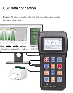 Wholesale Industrial Portable <strong>Electronic</strong> Digital Leeb <strong>Hardness</strong> <strong>Tester</strong> Machine High Accuracy 360 Measurement HS/HL/ HB Scales - Product Image 2