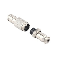 ONLYOA Connecteur Prise de courant Aéronautique 2 3 4 5 6 7 8 9 10 12 Broches GX16 M16 Mâle et connecteur femelle Électrique Connecteur D'aviation Circulaire
