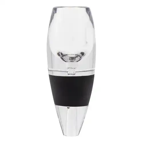 Eternal Living Premium LED Light Wine Aerator Decanter Classic Glass Bottle Pourer Metal Components Elegant Gift Box for Wine